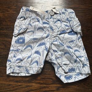 🦈 Baby GAP Shark Print Shorts